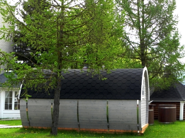 modernes Campingfass